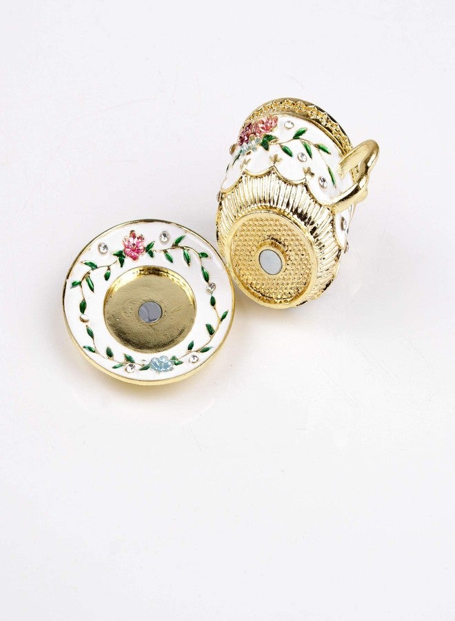 SEVENBEES Coffee Cup Figurine Collectibles Hinged Jewelry Box Trinket Boxes - Image 4